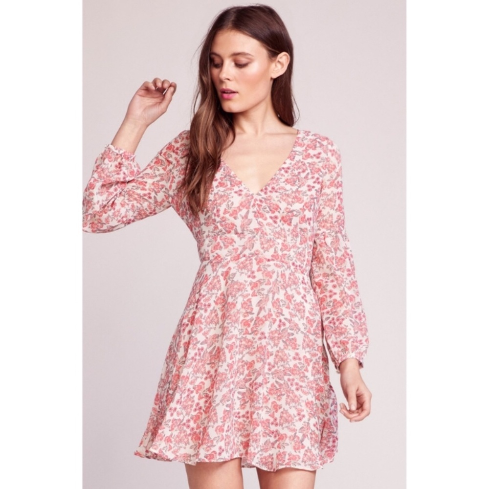 BB DAKOTA Sunday Brunch Pink Floral Dress NWT | Size 0